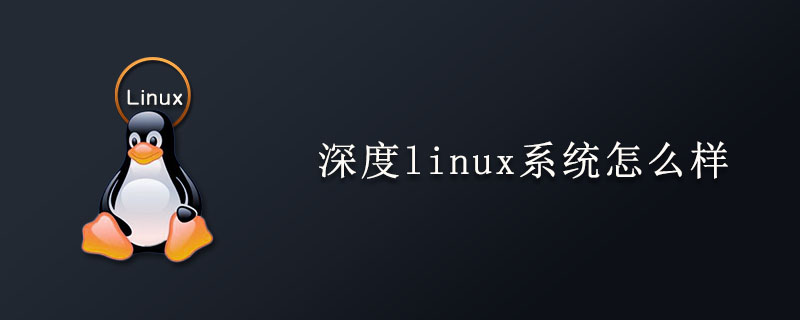 How about deepin linux system