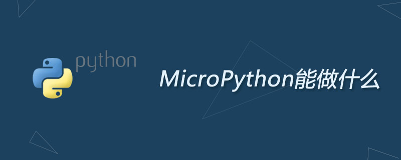 MicroPython能做什么