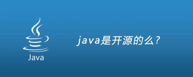 Is java open source?