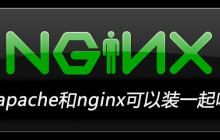 apache和nginx可以装一起吗