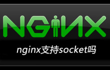 nginx支持socket吗