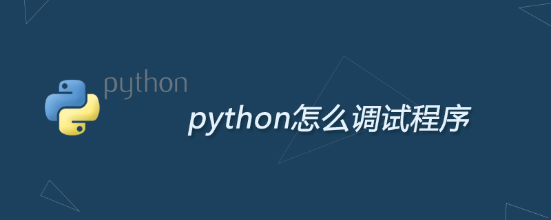 python怎么调试程序