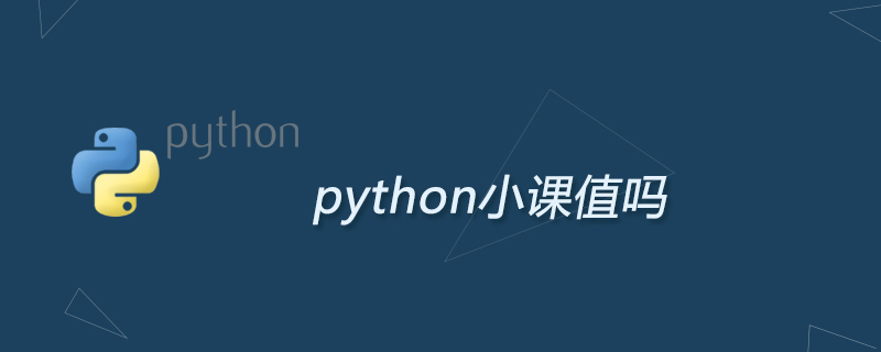 python小课值吗