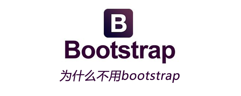 Pourquoi ne pas utiliser bootstrap