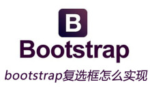 bootstrap复选框怎么实现
