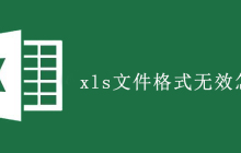 xls文件格式无效怎么办
