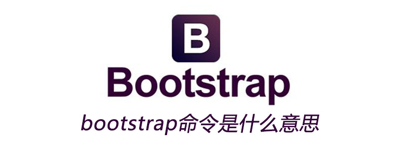 What does the bootstrap command mean?