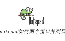 notepad++如何两个窗口并列显示