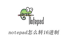 notepad怎么转16进制
