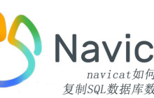 navicat如何复制SQL数据库数据表