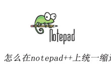 怎么在notepad++上统一缩进