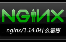 nginx/1.14.0什么意思