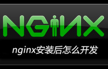 nginx安装后怎么开发