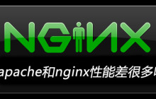 apache和nginx性能差很多吗