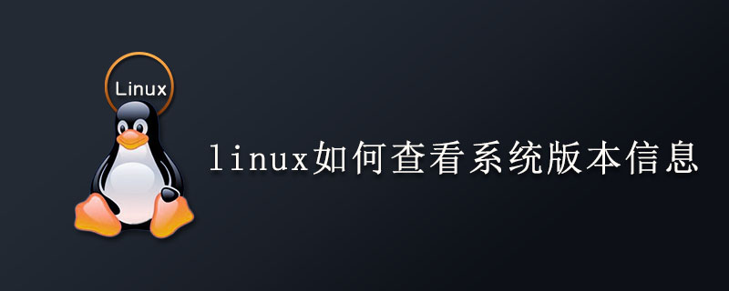 linux如何查看系統版本信息-小浪學習網