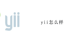 yii怎么样