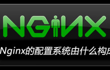 Nginx的配置系统由什么构成