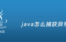 java怎么捕获异常