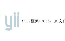 Yii2框架中CSS、JS文件引入方法