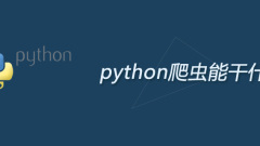 Que peut faire le robot d'exploration Python ?