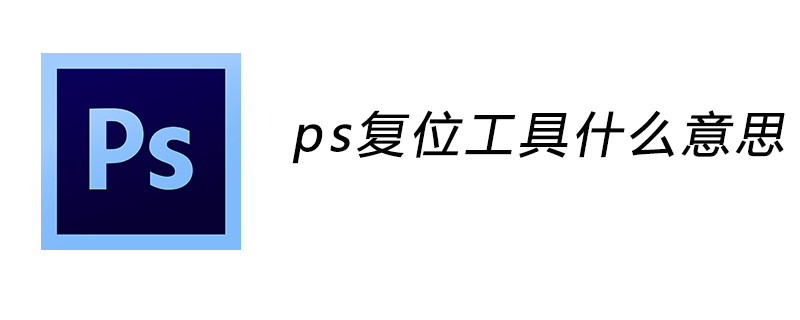 ps复位工具什么意思