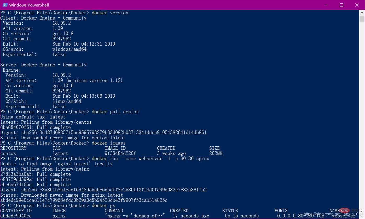 docker怎么實現拉取鏡像以及生成容器-小浪學習網