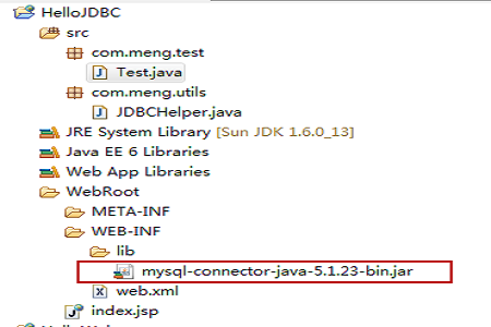 What is the password for jdbc:mysql?