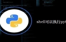 shell可以执行python吗