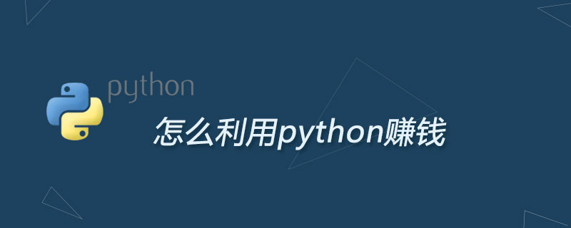 怎么利用python赚钱