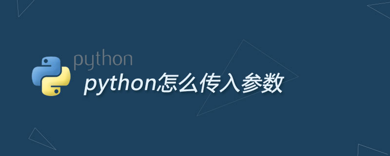 python如何传递参数