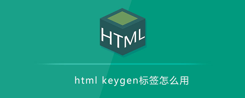 html keygen标签怎么用