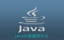 java大数据学什么内容
