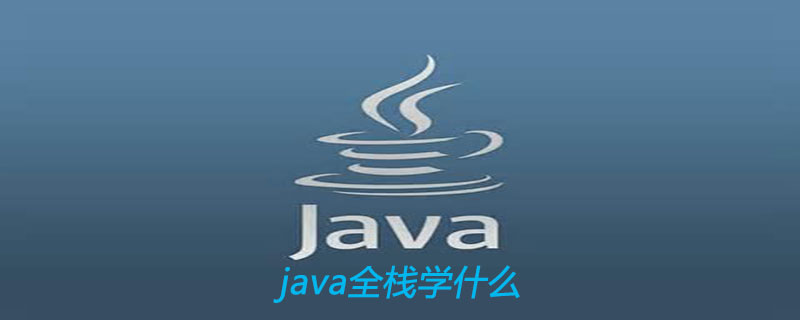 java全栈学什么