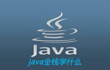 java全栈学什么