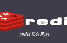 redis怎么用的