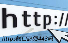 https端口必须443吗