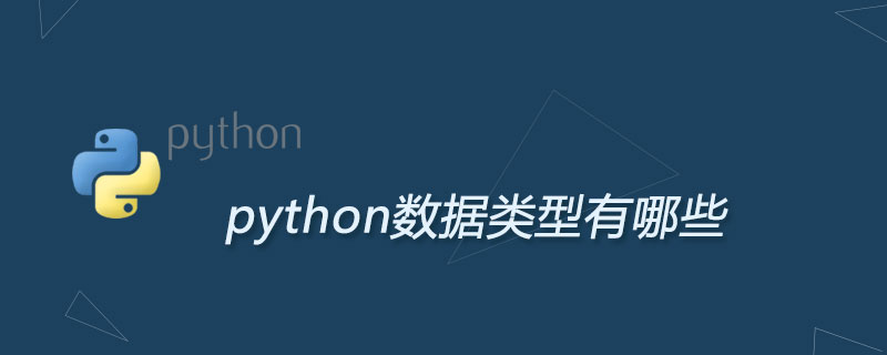 python中有哪些数据类型