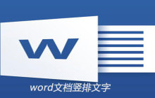 word文档怎么竖排输入文字
