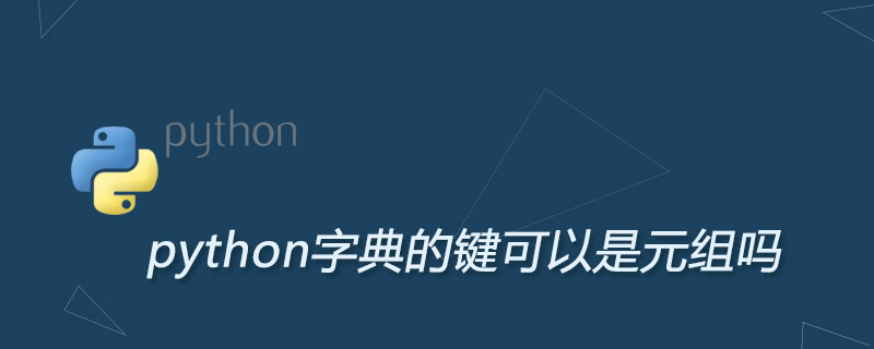 python字典的键可以是元组吗