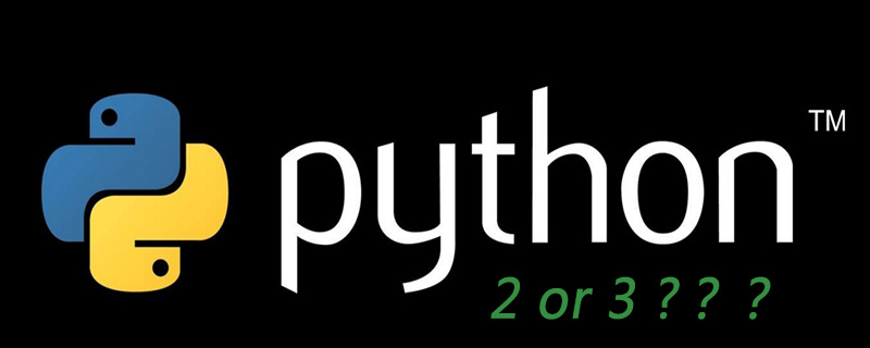 Lequel est le plus couramment utilisé, python2 ou 3 ?