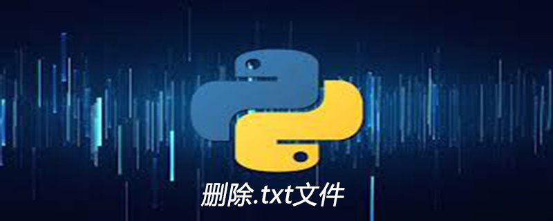 python如何删除txt文件