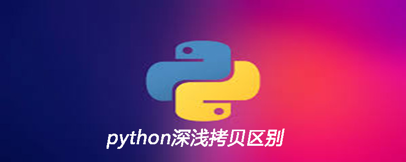 python深浅拷贝区别