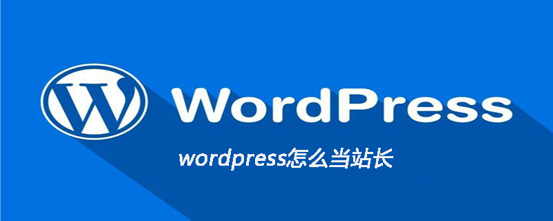 wordpress怎么當站長-小浪學習網