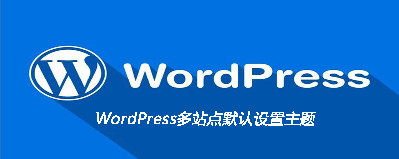 WordPress多站點默認設置主題-小浪學習網