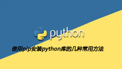 Mehrere gängige Methoden zum Installieren von Python-Bibliotheken mithilfe von pip