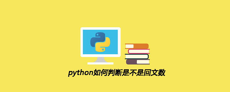 python如何判断是不是回文数