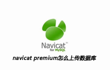 navicat premium怎么上传数据库
