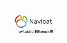 navicat怎么删除oracle表