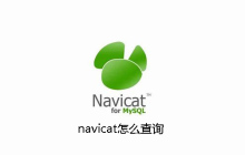 navicat怎么查询