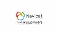 navicat怎么运行命令行